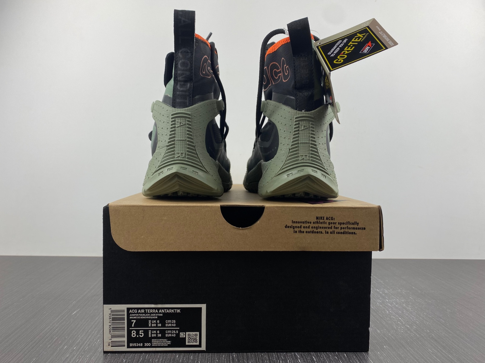 nike acg air terra antarktik gore-tex